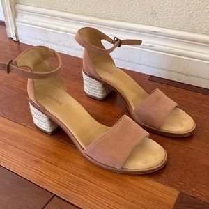 🦩Soludos Peony Capri espadrille heels🦩